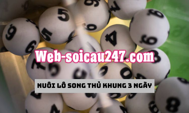 Nuôi lô song thủ khung 3 ngày an toàn hơn so với đánh lô đơn lẻ